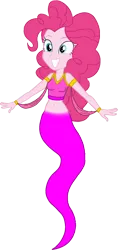 Size: 754x1601 | Tagged: safe, artist:invisibleink, artist:tylerajohnson352, derpibooru import, pinkie pie, genie, equestria girls, armlet, belly button, belly dancer outfit, bracelet, eyelashes, g4, geniefied, harem outfit, image, jewelry, midriff, png