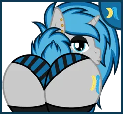 Size: 361x333 | Tagged: suggestive, artist:thunderboltx33, ponerpics import, oc, unofficial characters only, pony, butt, clothes, gay, image, male, panties, png, underwear
