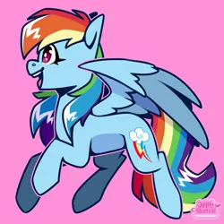 Size: 2894x2894 | Tagged: safe, artist:jellysiek, derpibooru import, pegasus, pony, flying, image, png, simple background, smiling, solo