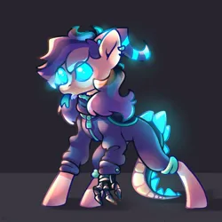 Size: 1000x1000 | Tagged: safe, artist:kingdom, derpibooru import, oc, unofficial characters only, pony, glow, glowing eyes, image, jpeg, solo