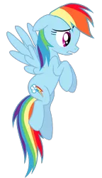 Size: 968x1678 | Tagged: safe, artist:bluethunder66, derpibooru import, rainbow dash, pegasus, pony, magical mystery cure, female, g4, image, mare, png, simple background, solo, transparent background, vector