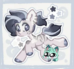 Size: 1080x1015 | Tagged: safe, artist:kingdom, derpibooru import, oc, unofficial characters only, earth pony, pony, image, jpeg, solo, sticker