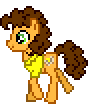 Size: 88x104 | Tagged: safe, artist:botchan-mlp, derpibooru import, cheese sandwich, animated, blinking, cute, cute cheese sandwich, desktop ponies, facing left, gif, idle, image, pixel art, smiling, solo, sprite, trot cycle, trotting, walk cycle, walking