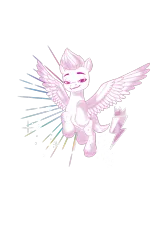 Size: 800x1200 | Tagged: safe, derpibooru import, official, zipp storm, pegasus, pony, g5, my little pony: a new generation, my little pony: make your mark, cutie mark, design, female, image, mare, merchandise, png, shading, simple background, solo, spread wings, transparent background, wings