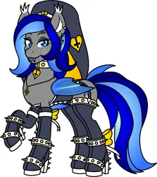 Size: 3500x3922 | Tagged: safe, artist:thunderboltx33, ponerpics import, oc, unofficial characters only, bat pony, pony, clothes, female, image, jpeg, lipstick, mare, nun outfit, socks