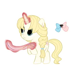 Size: 1071x1080 | Tagged: safe, artist:xinjinjumin293104353261, derpibooru import, oc, pony, fiction:empire of friendship, image, png, redesign, simple background, solo, white background