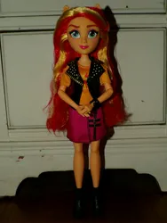 Size: 3456x4608 | Tagged: safe, derpibooru import, sunset shimmer, equestria girls, doll, g4, image, jpeg, photo, toy