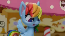 Size: 1920x1080 | Tagged: safe, derpibooru import, edit, edited screencap, screencap, rainbow dash, pegasus, pony, my little pony: pony life, my little pony: stop motion short, confused, cute, g4, image, png