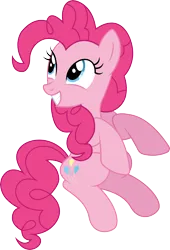 Size: 4652x6830 | Tagged: safe, artist:mlptmntfan2000, derpibooru import, pinkie pie, pony, absurd resolution, image, png, simple background, solo, transparent background, vector