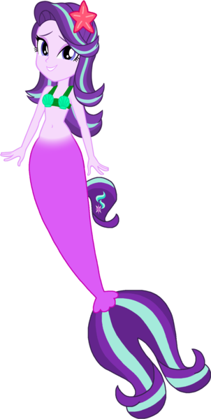 Size: 996x1982 | Tagged: safe, artist:invisibleink, artist:tylerajohnson352, derpibooru import, starlight glimmer, mermaid, equestria girls, fish tail, g4, image, mermaid tail, mermaidized, png, species swap, tail