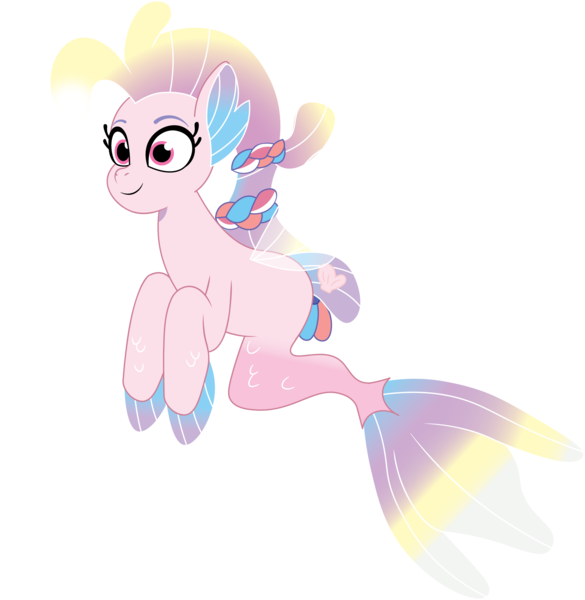 Size: 1934x1982 | Tagged: safe, artist:prixy05, derpibooru import, sea pony, g5, my little pony: tell your tale, leak, spoiler:g5, spoiler:my little pony: tell your tale, destiny (g5), female, image, png, simple background, solo, that was fast, transparent background, vector