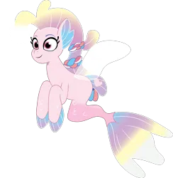 Size: 1934x1982 | Tagged: safe, artist:prixy05, derpibooru import, sea pony, g5, my little pony: tell your tale, leak, spoiler:g5, spoiler:my little pony: tell your tale, destiny (g5), female, image, png, simple background, solo, that was fast, transparent background, vector