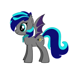 Size: 5000x5000 | Tagged: safe, artist:awesomegamergame, derpibooru import, oc, oc:midnight storm, unofficial characters only, bat pony, pony, base used, bat ears, bat pony oc, bat wings, cute, cutie mark, eyelashes, fangs, high res, image, jewelry, male, male oc, necklace, png, spread wings, tail, vector, vector trace, wings