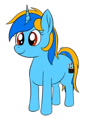 Size: 1588x2164 | Tagged: safe, artist:wapamario63, ponerpics import, ponybooru import, oc, oc:wapa viddter, unofficial characters only, pony, unicorn, cute, female, image, mare, png, simple background, solo, standing, transparent background