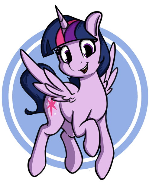 Size: 1022x1244 | Tagged: safe, artist:andelai, derpibooru import, twilight sparkle, twilight sparkle (alicorn), alicorn, pony, image, png, simple background, smiling, solo