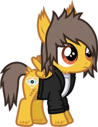 Size: 680x880 | Tagged: safe, artist:lightningbolt, derpibooru import, ponified, pegasus, pony, .svg available, alex gaskarth, all time low, butt fluff, cheek fluff, clothes, colt, derpibooru exclusive, ear fluff, foal, frown, hair over one eye, hoof fluff, image, long sleeves, male, png, shirt, simple background, solo, spread wings, standing, tail, tail feathers, transparent background, undershirt, vector, wings
