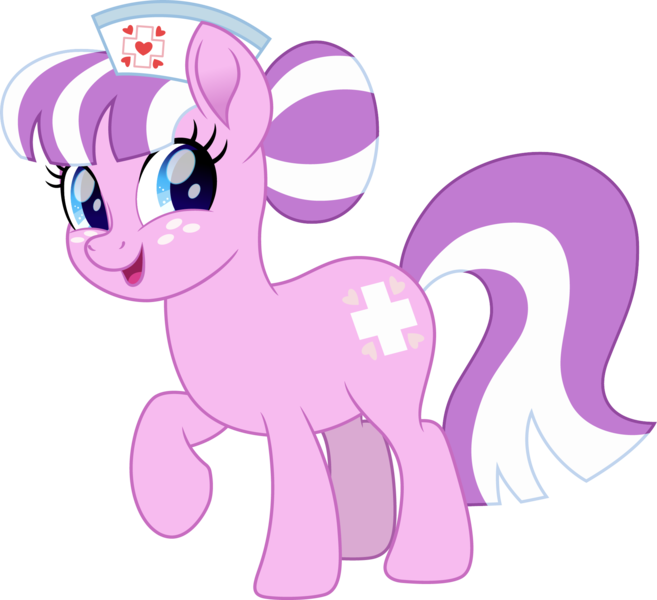 Size: 1972x1800 | Tagged: safe, artist:cloudy glow, derpibooru import, nurse sweetheart, earth pony, pony, female, g4, image, png, simple background, solo, transparent background
