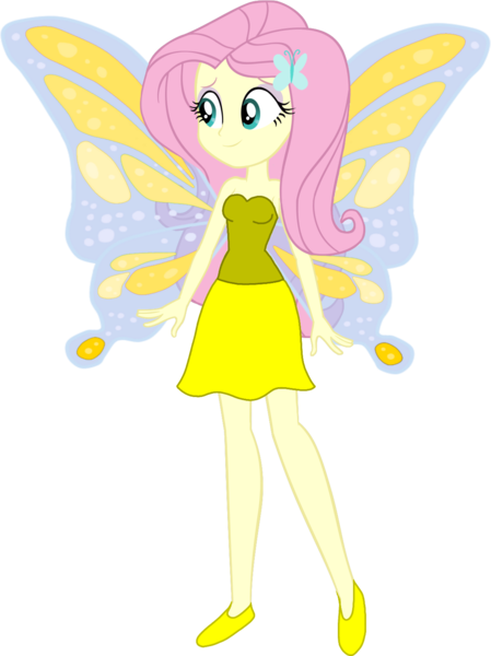 Size: 1157x1545 | Tagged: safe, artist:invisibleink, artist:tylerajohnson352, derpibooru import, fluttershy, fairy, equestria girls, beautiful, clothes, dress, fairy wings, g4, image, png, wings