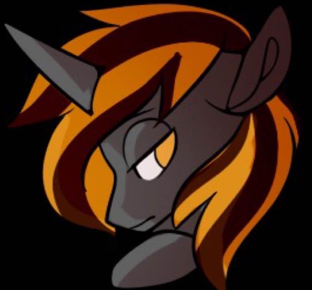 Size: 612x569 | Tagged: safe, derpibooru import, oc, oc:nettle kiss, changeling, pony, floppy ears, image, jpeg, looking at you, male, ominous, side view, stallion, unhappy