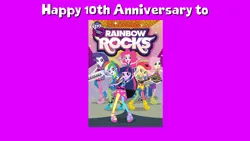 Size: 1920x1080 | Tagged: safe, derpibooru import, applejack, fluttershy, pinkie pie, rainbow dash, rarity, sci-twi, sunset shimmer, twilight sparkle, equestria girls, eyestrain warning, g4, humane five, humane six, image, my little pony equestria girls: rainbow rocks, png, rainbow rocks 10th anniversary, rainbow rocks outfit, the rainbooms