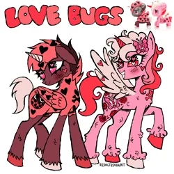Size: 2000x2000 | Tagged: safe, artist:redactedhaunt, derpibooru import, oc, alicorn, pony, hearts and hooves day, holiday, image, png, simple background, tokidoki, valentine's day, white background