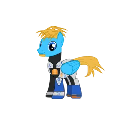 Size: 921x868 | Tagged: safe, artist:sonicstreak5344, derpibooru import, oc, unofficial characters only, pegasus, pony, acceleracers, andrew francis, hot wheels, hot wheels acceleracers, image, male, no helmet, png, racing suit, simple background, smiling, solo, stallion, transparent background, vert wheeler
