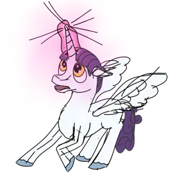 Size: 1000x1000 | Tagged: safe, artist:ramdom_player201, derpibooru import, oc, unofficial characters only, alicorn, image, png, raised hoof, rough sketch, simple background, sketch, solo, spread wings, transparent background, wings