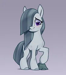 Size: 2200x2525 | Tagged: safe, artist:aquaticvibes, derpibooru import, marble pie, earth pony, pony, image, png, raised leg, solo