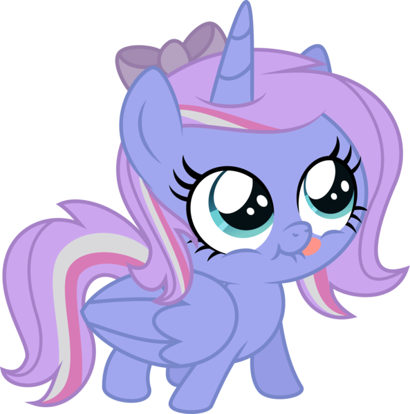 Size: 3279x3319 | Tagged: safe, artist:starcollider, derpibooru import, oc, oc:starcollider, alicorn, pony, .svg available, :p, :t, bow, female, hair bow, image, png, simple background, solo, tongue out, transparent background, vector