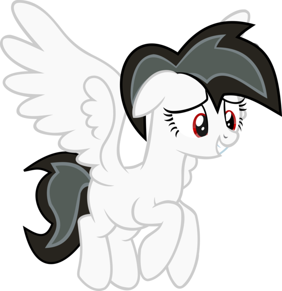 Size: 7039x7271 | Tagged: safe, artist:retroponybro, derpibooru import, oc, unofficial characters only, pegasus, pony, base used, female, flying, full body, image, inkscape, mare, png, simple background, smiling, transparent background, vector