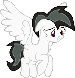 Size: 7039x7271 | Tagged: safe, artist:retroponybro, derpibooru import, oc, unofficial characters only, pegasus, pony, base used, female, flying, full body, image, inkscape, mare, png, simple background, smiling, transparent background, vector