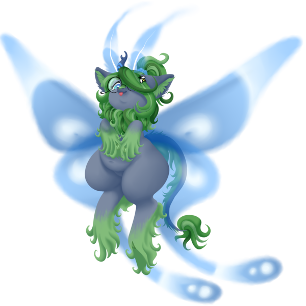 Size: 4000x4000 | Tagged: safe, artist:mossssong, derpibooru import, oc, oc:mosssong, unofficial characters only, kirin, pony, :p, antennae, chest fluff, chubby, ear fluff, fat, femboy, floating, floppy ears, flying, fupa, glasses, hairy, image, insect wings, kirin oc, long fetlocks, looking at you, looking down, looking down at you, magic, male, moth wings, png, round glasses, simple background, solo, stallion, the ass was fat, thighs, thunder thighs, tongue out, transparent background, wide hips, wings