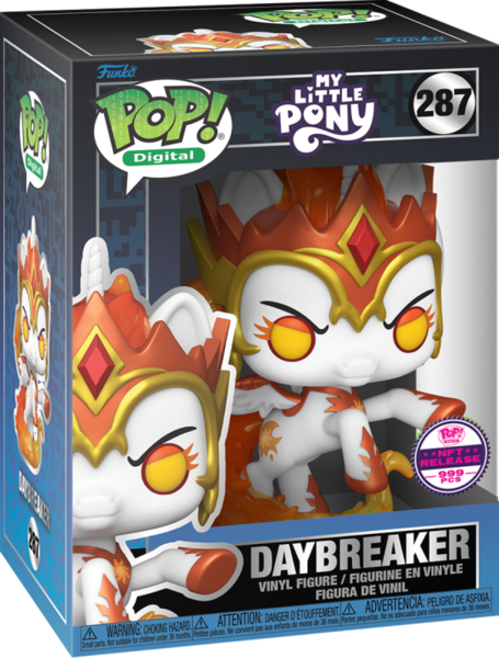 Size: 604x796 | Tagged: safe, derpibooru import, daybreaker, alicorn, funko, funko pop!, g4, image, merchandise, nft, png, solo, toy