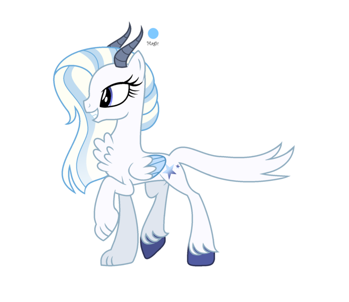 Size: 2107x1823 | Tagged: safe, artist:darbypop1, derpibooru import, oc, oc:lumina, hybrid, female, image, png, simple background, solo, transparent background