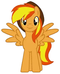 Size: 724x886 | Tagged: safe, artist:noi kincade, derpibooru import, oc, oc:firey ratchet, unofficial characters only, pegasus, fedora, hat, image, looking at you, male, png, simple background, solo, spread wings, transparent background, wings