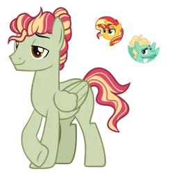 Size: 1024x1034 | Tagged: safe, artist:sapphiretwinkle, derpibooru import, sunset shimmer, zephyr breeze, oc, pegasus, pony, image, male, offspring, parent:sunset shimmer, parent:zephyr breeze, parents:sunbreeze, png, simple background, stallion, transparent background