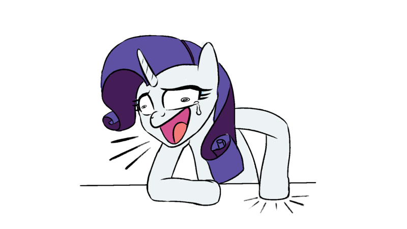 Size: 1920x1080 | Tagged: safe, artist:p0intbreak, derpibooru import, rarity, pony, unicorn, g4, horn, image, laughing, meme, png, ponified meme, simple background, solo, transparent background, wheeze