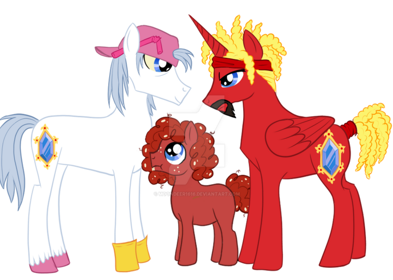 Size: 900x640 | Tagged: safe, artist:moondeer1616, derpibooru import, alicorn, earth pony, pony, adult swim, aqua teen hunger force, blank flank, clothes, crossover, cutie mark, deviantart watermark, frylock, gloves, hat, headband, image, male, master shake, meatwad, obtrusive watermark, png, simple background, tail, transparent background, watermark