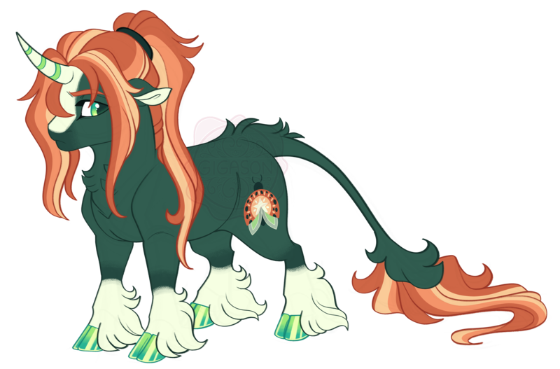 Size: 4100x2700 | Tagged: safe, artist:gigason, derpibooru import, oc, oc:firefly fatale, pony, unicorn, female, horn, image, mare, offspring, parent:queen chrysalis, parent:sunburst, png, simple background, solo, transparent background