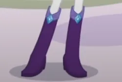Size: 310x208 | Tagged: safe, derpibooru import, screencap, rarity, equestria girls, life is a runway, boots, boots shot, clothes, cropped, g4, image, my little pony equestria girls: rainbow rocks, png, shoes