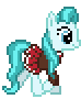 Size: 74x90 | Tagged: safe, artist:jaye, derpibooru import, lighthoof, earth pony, pony, animated, cheerleader, cheerleader outfit, clothes, desktop ponies, digital art, female, g4, gif, image, mare, pixel art, simple background, solo, sprite, transparent background, trotting