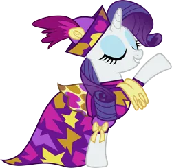 Size: 3061x3000 | Tagged: safe, artist:cloudy glow, derpibooru import, rarity, pony, unicorn, dragon quest, eyes closed, female, g4, horn, image, mare, png, simple background, solo, transparent background, vector