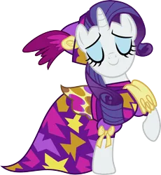 Size: 3000x3255 | Tagged: safe, artist:cloudy glow, derpibooru import, rarity, pony, unicorn, dragon quest, eyes closed, female, g4, horn, image, mare, png, raised hoof, simple background, solo, transparent background, vector