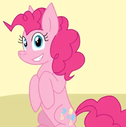 Size: 868x871 | Tagged: safe, artist:cmara, derpibooru import, pinkie pie, earth pony, female, g4, image, png, solo