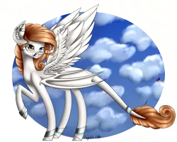 Size: 5000x4000 | Tagged: safe, artist:squishkitti, derpibooru import, oc, pony, seraph, absurd resolution, female, image, mare, multiple wings, png, solo, wings