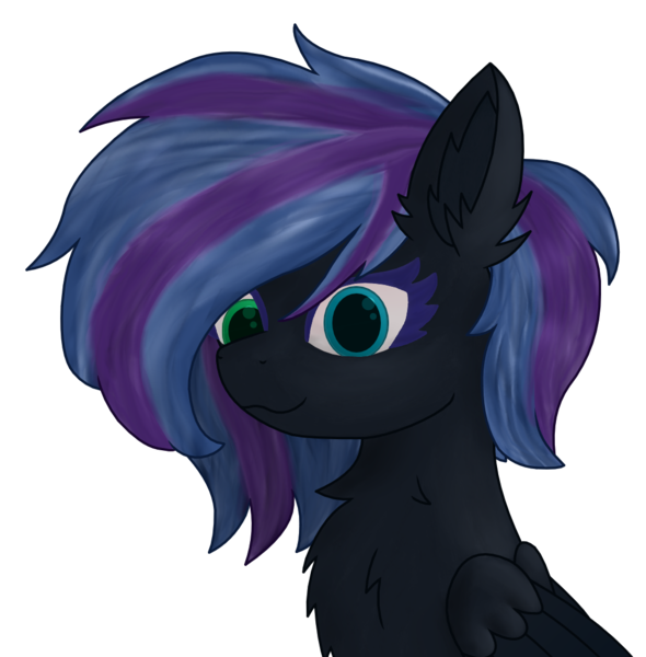 Size: 1050x1068 | Tagged: safe, artist:starfire dream, derpibooru import, oc, oc:starfire dream, unofficial characters only, pegasus, pony, chest fluff, ear fluff, female, heterochromia, image, mare, pegasus oc, png, simple background, solo, transparent background, wings