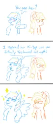 Size: 1300x3000 | Tagged: suggestive, artist:aj flame ss6, derpibooru import, applejack, rainbow dash, earth pony, pegasus, pony, comic, confused, g4, image, implied appledash, implied lesbian, implied shipping, joke, pegasus wings, png, speech bubble, text, wat, wings, yeehaw