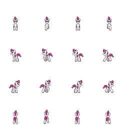 Size: 400x400 | Tagged: safe, artist:andrewsarchive, artist:zeka10000, derpibooru import, zipp storm, pegasus, pony, g5, digital art, female, image, mare, pixel art, png, rpg, rpg maker, simple background, solo, sprite, sprite sheet, transparent background