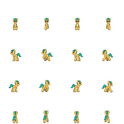 Size: 400x400 | Tagged: safe, artist:andrewsarchive, artist:zeka10000, derpibooru import, hitch trailblazer, earth pony, pony, g5, digital art, image, male, pixel art, png, rpg, rpg maker, simple background, solo, sprite, sprite sheet, stallion, transparent background