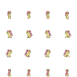 Size: 400x400 | Tagged: safe, artist:andrewsarchive, artist:zeka10000, derpibooru import, posey (g5), earth pony, pony, g5, digital art, female, image, mare, pixel art, png, rpg, rpg maker, simple background, solo, sprite, sprite sheet, transparent background